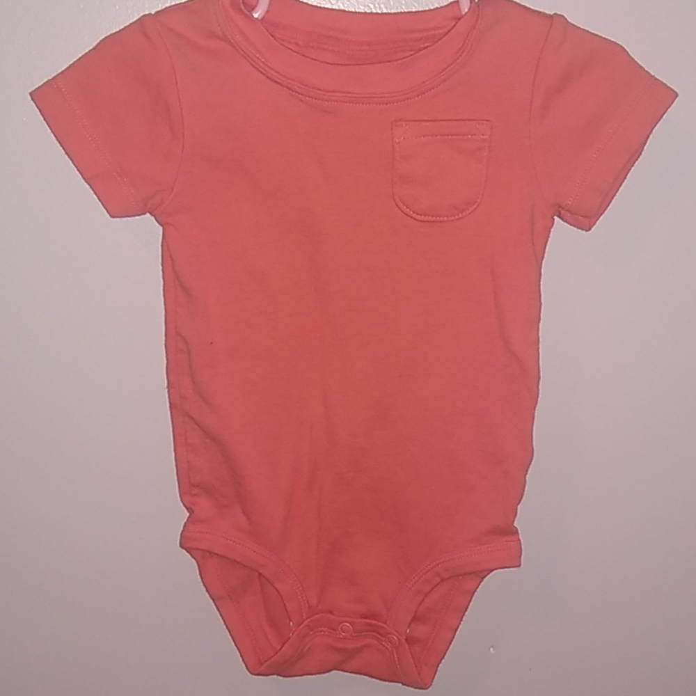 T-shirt Onesie pink/orange
